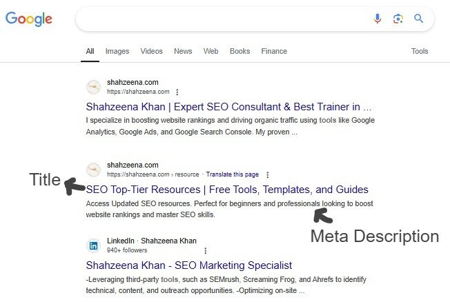 SEO Optimized Title and Meta Description SEO Optimized Meta Tags Title and Description