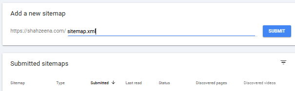 Submit Your Sitemap to Google